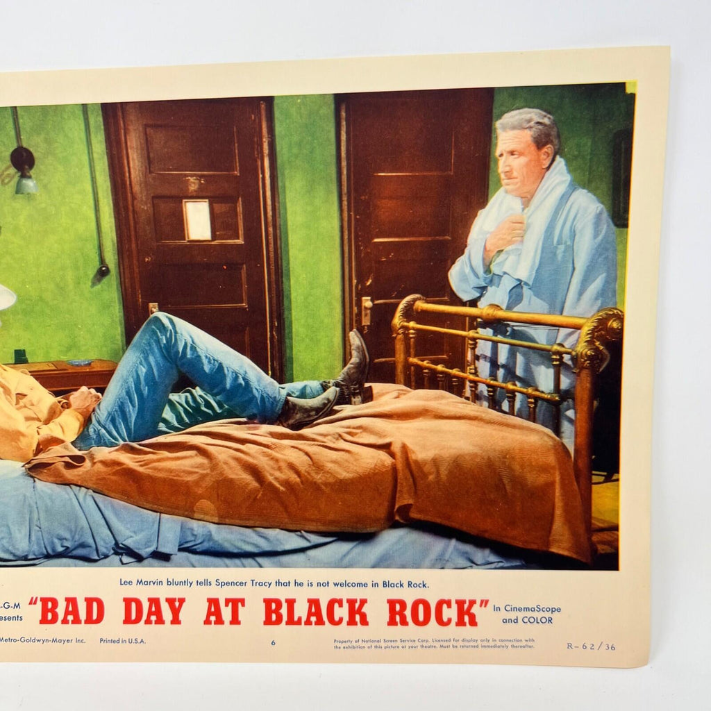 1961 Bad Day At Black Rock Lobby Card Movie Poster No.6