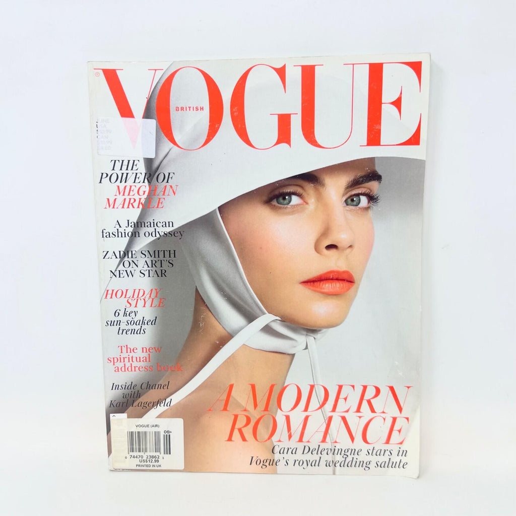 Vogue British Magazine June 2018 Cara Delevingne Cover