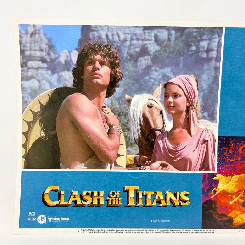 1981 Clash Of The Titans Lobby Card Movie Poster No.7