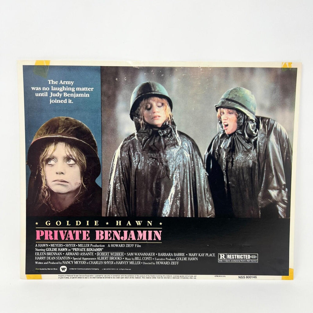 1980 Goldie Hawn Private Benjamin Collectible movie Lobby Card (c)