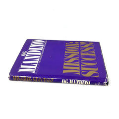 Mission: Success! By OG Mandino 1986, Hardcover First Edition HD DJ