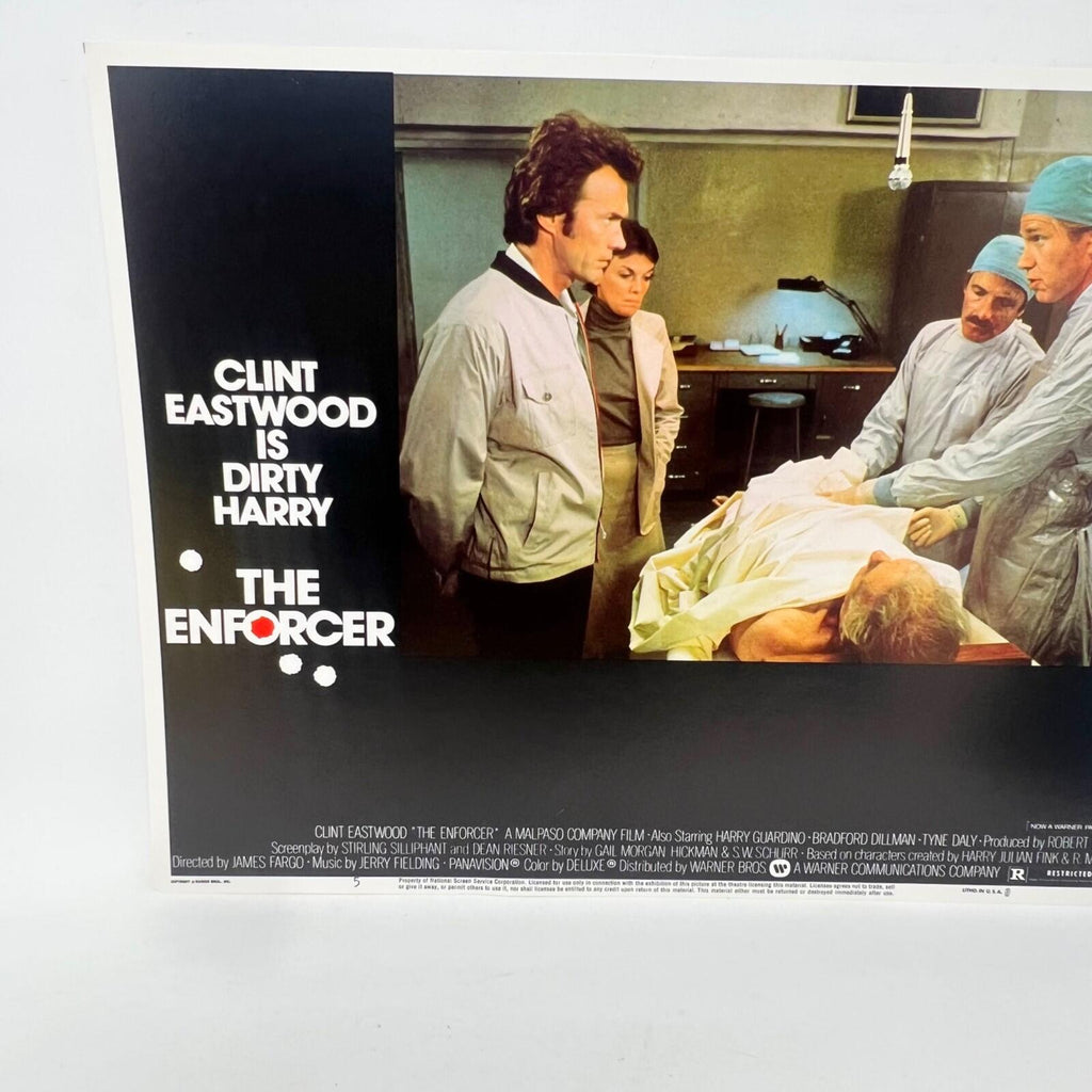 Clint Eastwood Is Dirty Harry The Enforcer Collectible movie Lobby Card No.5