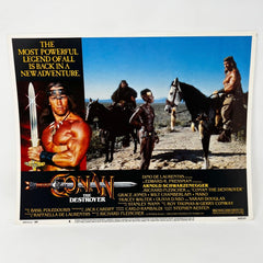 Connan The Destroyer Scifi Collectible movie Lobby Card set of 8