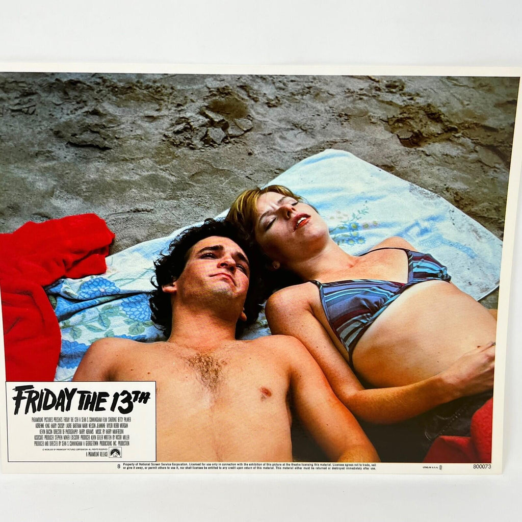 Friday The 13th Horror Movie Lobby Card Poster No.8