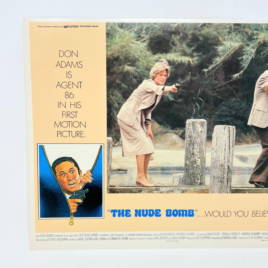 1980 The Nude Bomb Collectible Movie Lobby Card (c)