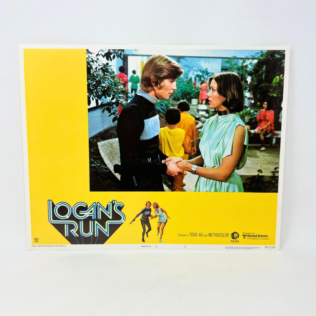 1976 Logans Run Collectible Movie Lobby Card No.7