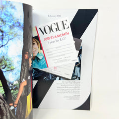 VOGUE Magazine FEBRUARY 2016 Cover BEN STILLER & PENELOPE CRUZ