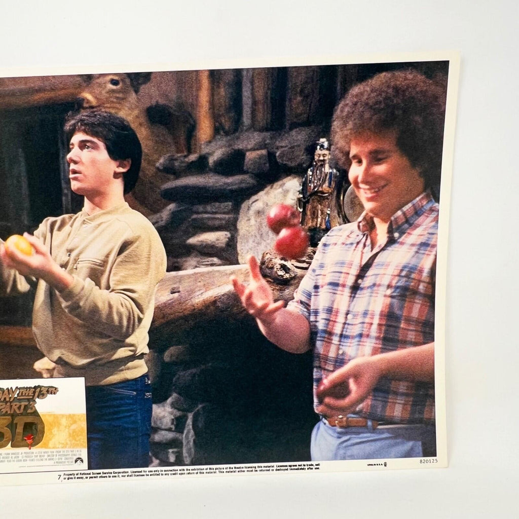 1983 Friday The 13th Part 3 3D Original Movie Lobby card No.7