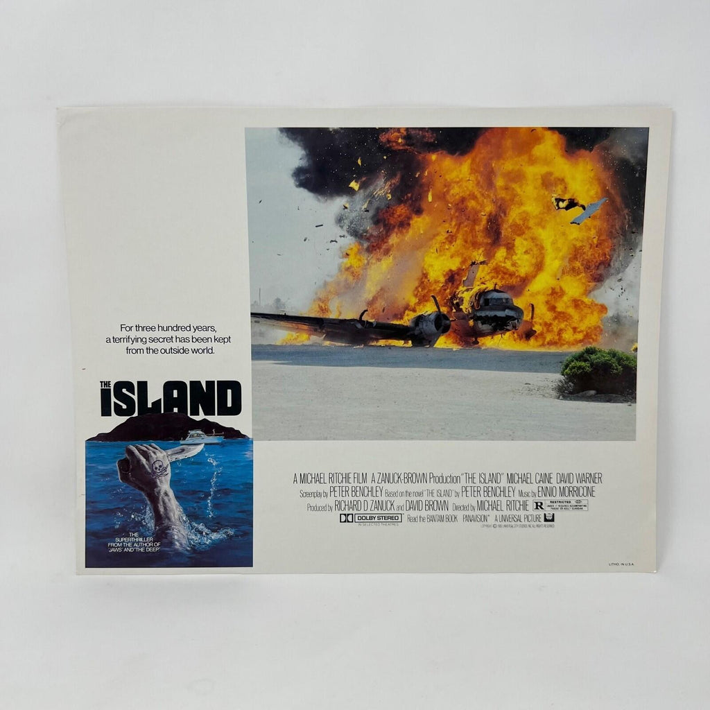 The island Sci-fi Movie Lobby Cards Set of 4