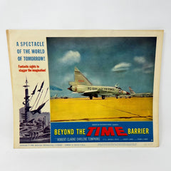 1960 Beyond The Time Barrier Sci-fi Collectible movie Lobby Card No.4