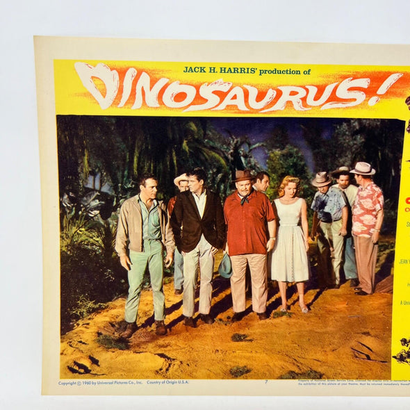1960 Dinosaurus Collectible Movie Lobby Card No.7 Jack H. Harris