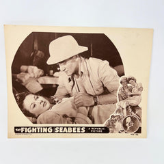 1954 The Fighting Seabees Lobby Card Movie Poster b
