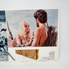 1970 When Dinosaurs Ruled The Earth Collectible Movie Lobby Card No.4