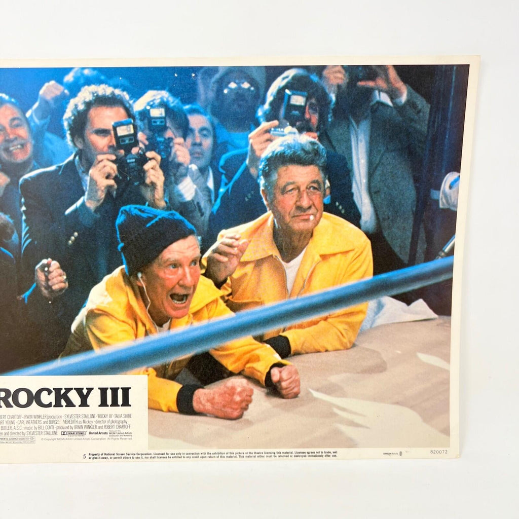 1982 Rocky III Original Movie Lobby card No.5