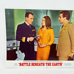 1968 Battle Beneath The Earth Sci-Fi movie Lobby Card No.6 MGM