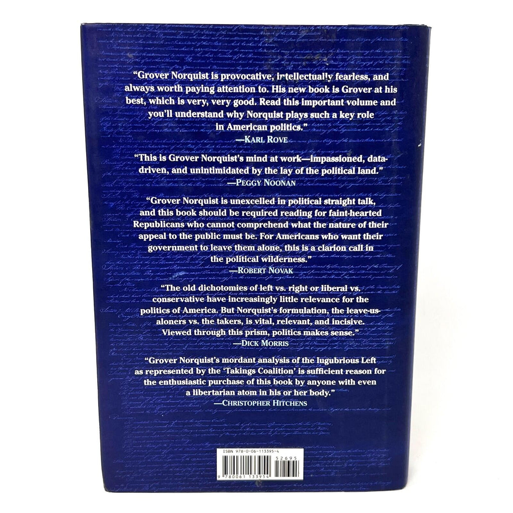 Leave us Alone Getting Grover Norquist Hardcover Book