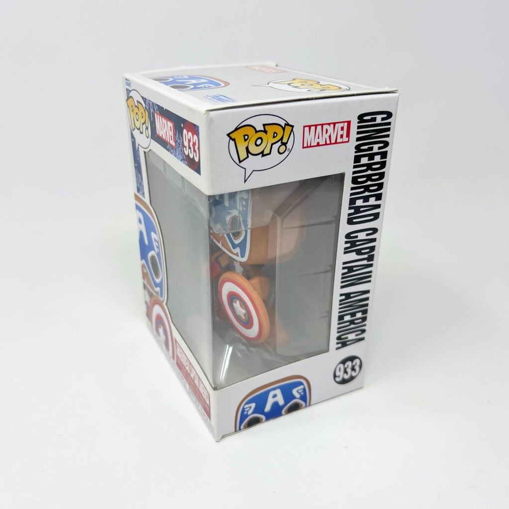 Funko Pop! Marvel Gingerbread Captain America #933 Vinyl Figure