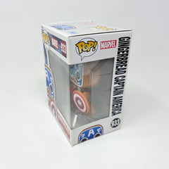 Funko Pop! Marvel Gingerbread Captain America #933 Vinyl Figure