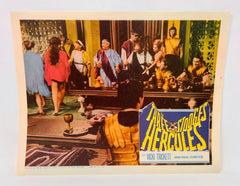 The Three Stooges Meet Hercules Original Movie Lobby Card (c)