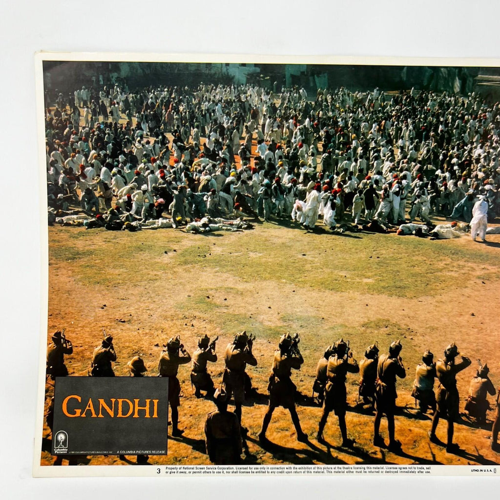 Gandhi Movie Lobby Cards Poster set of 4