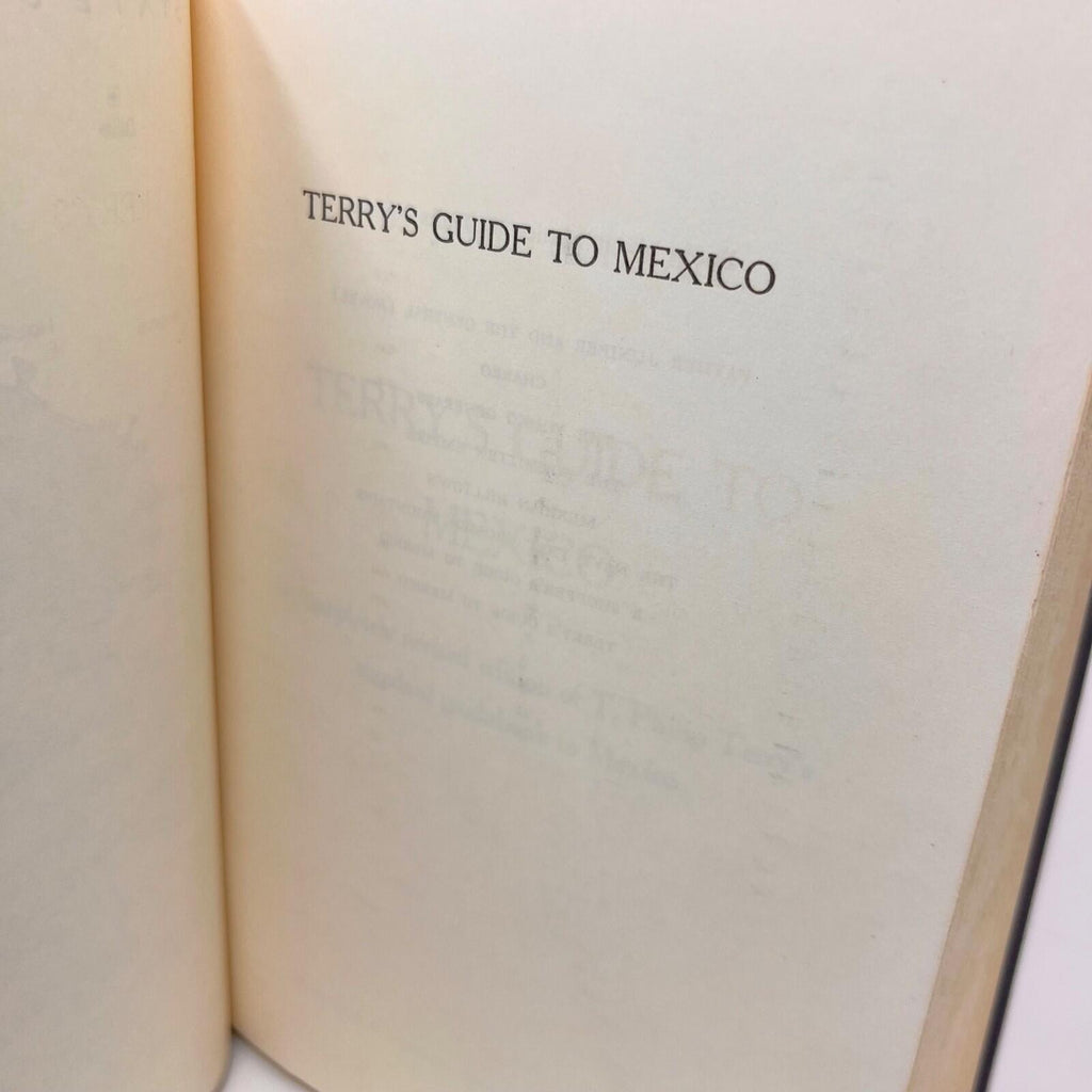 Terry's Guide to Mexico Hardcover Book By James Norman