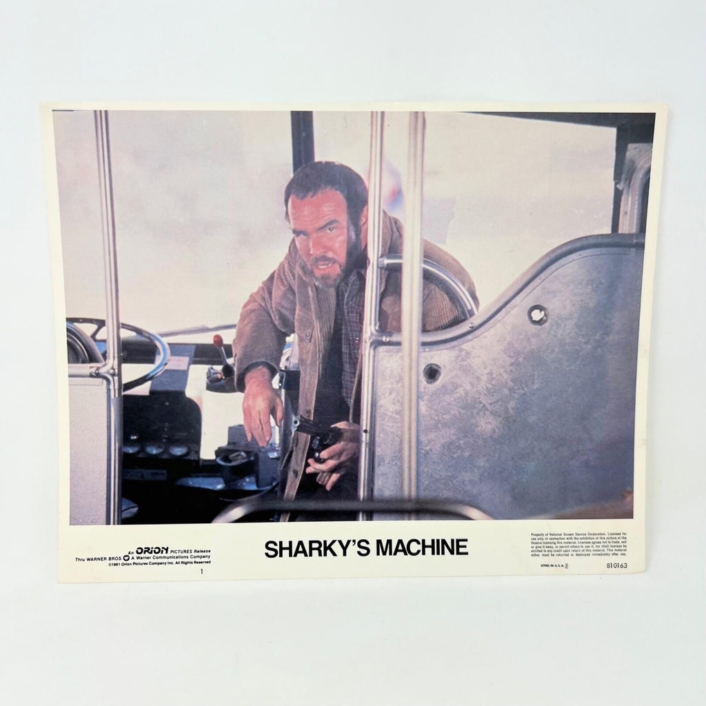 1981 Sharky's Machine Original Movie Lobby card No.1