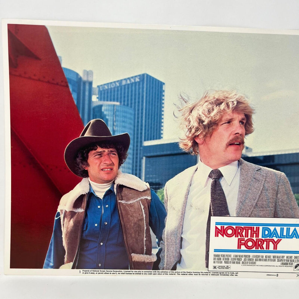 1979 North Dallas Forty Collectible movie Lobby Card No.1