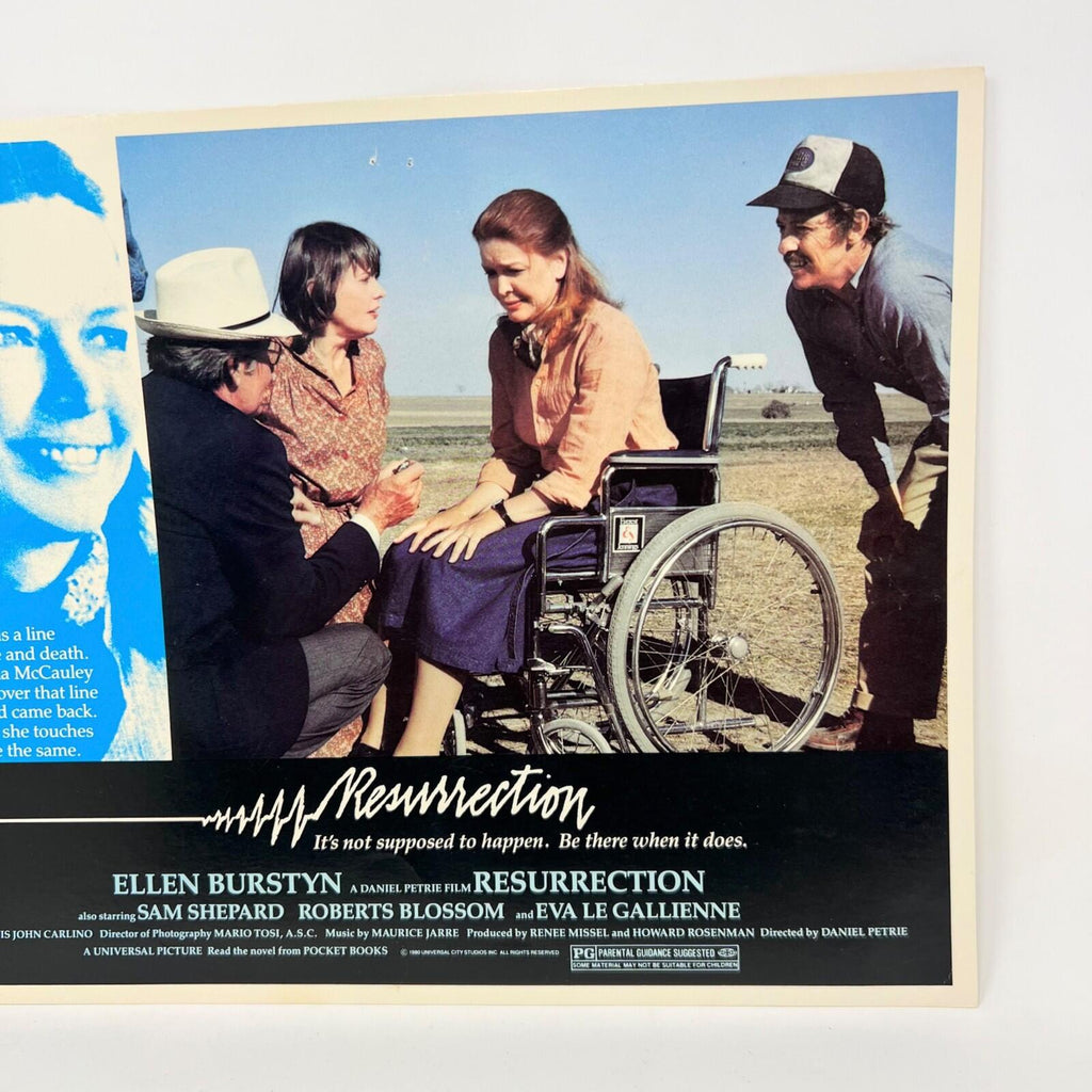 1980 Resurrection Lobby Card Movie Poster (b)