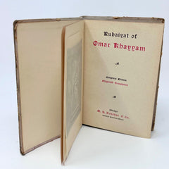 Rubaiyat of Omar Khayyam  M.A. Donohue & Co. By Fitzgerald Translation