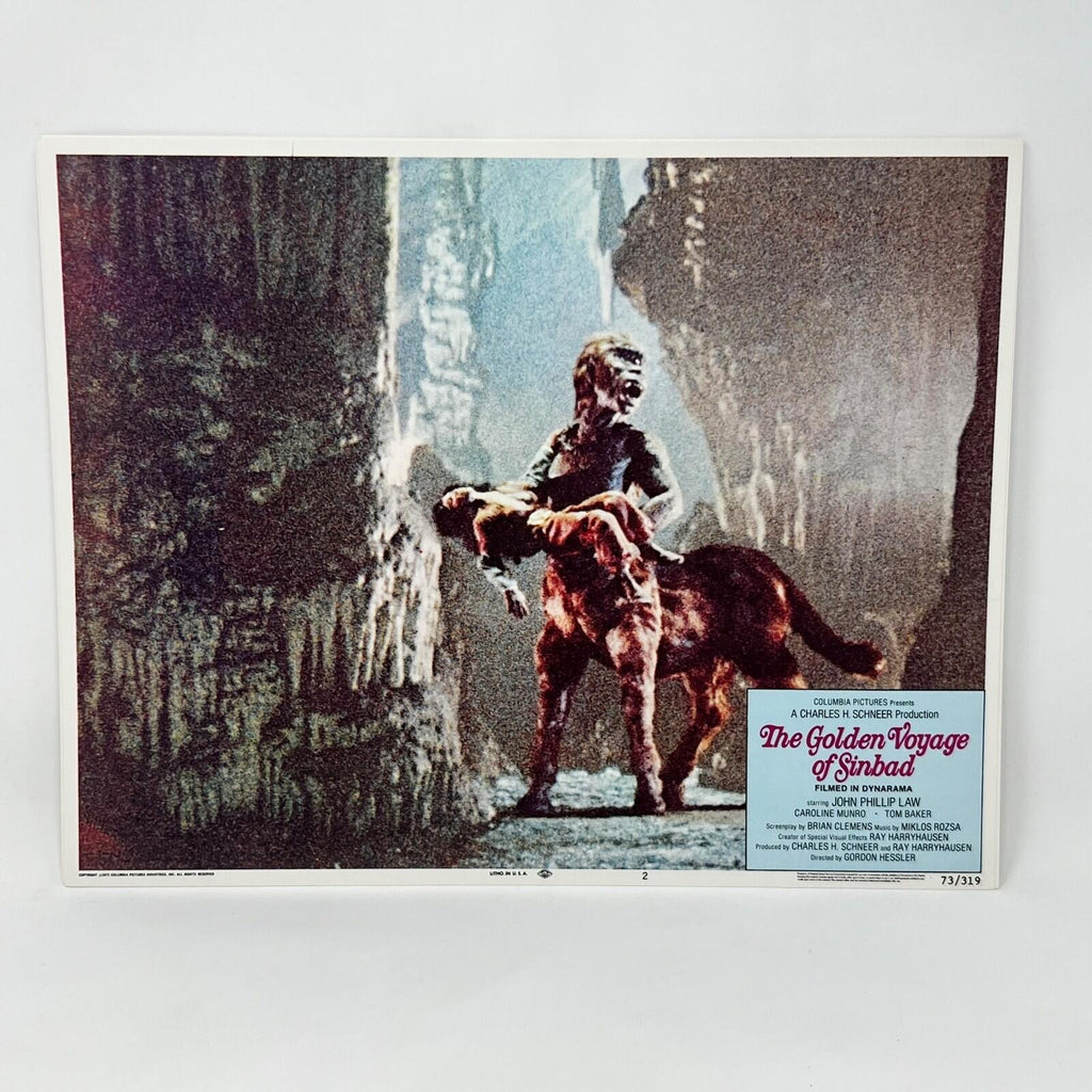 The Golden Voyage Of Simbad Collectible Lobby Card Poster Set of 7