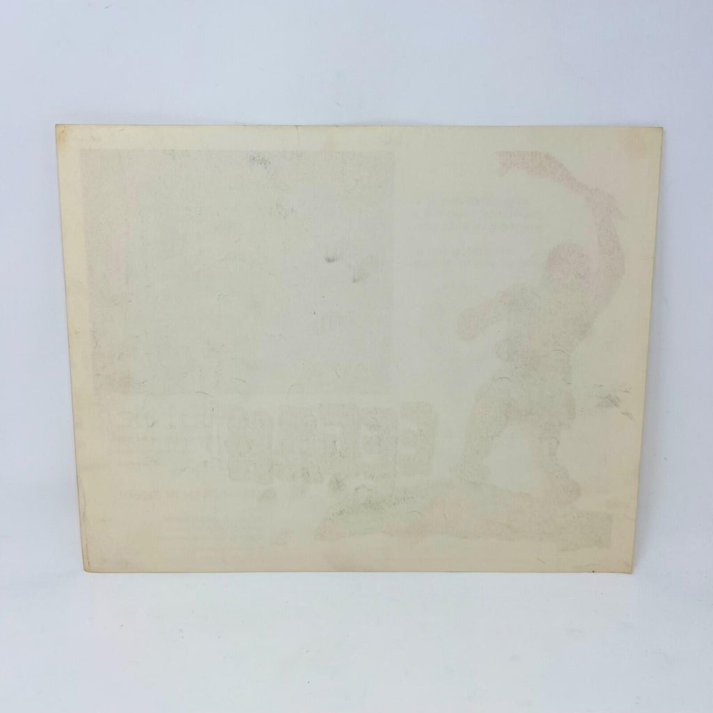 1962 Eegah the name written in blood Collectible movie Lobby Card No.4