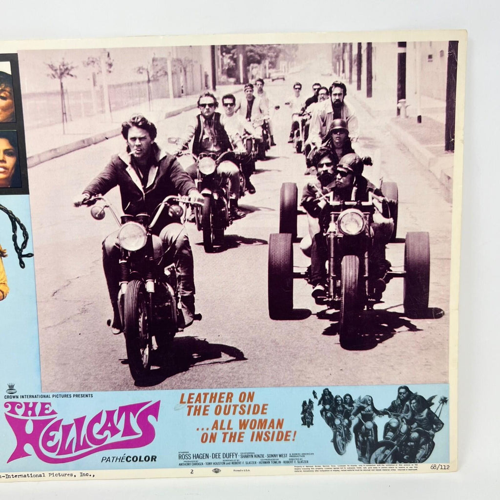 1968 The Hellcats Collectible Movie Lobby Card No.2