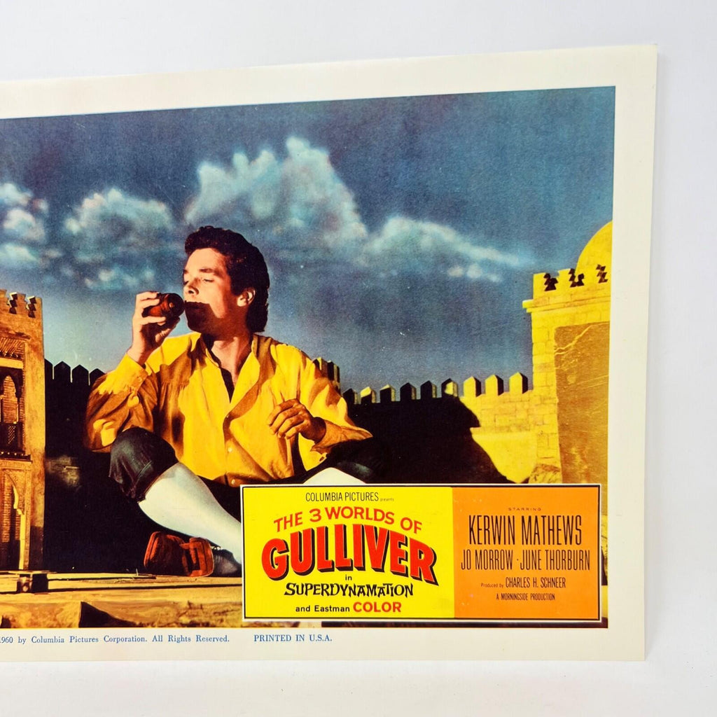 1960 The 3 Worlds Of Gulliver in Superdynamation Collectible Movie Lobby Card h