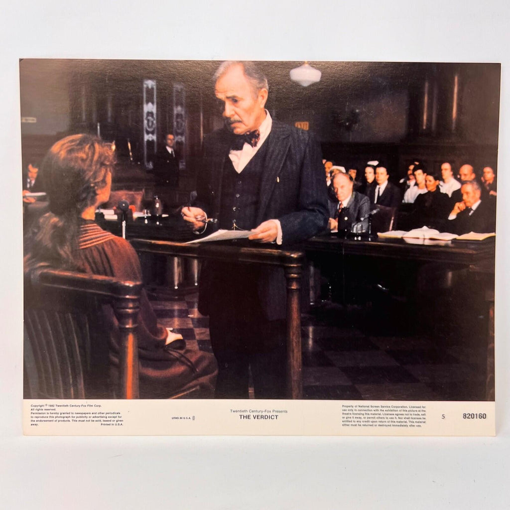 1982 The Verdict Original Movie  Lobby Card No.5