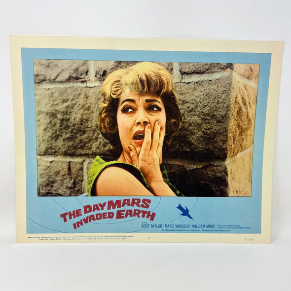 The Day Mars Invaded Earth Lobby Card Movie Poster No.1