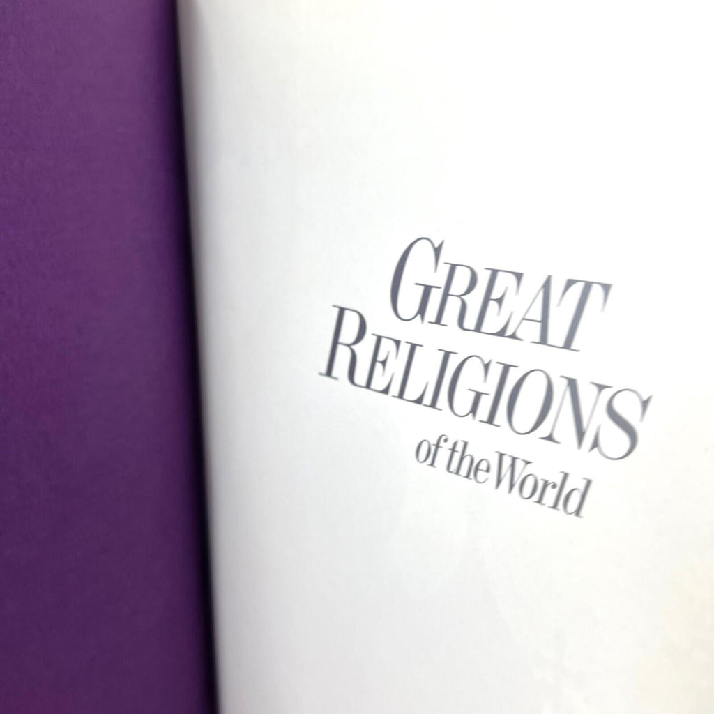 Great Religions Of The World - National Geographic (Hardcover, 1978 Dust Jacket)
