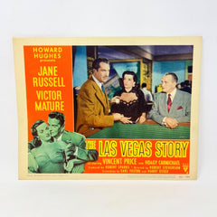 1952 The Las Vegas Story Movie Lobby Card Jane Russell Victor Mature  (A)
