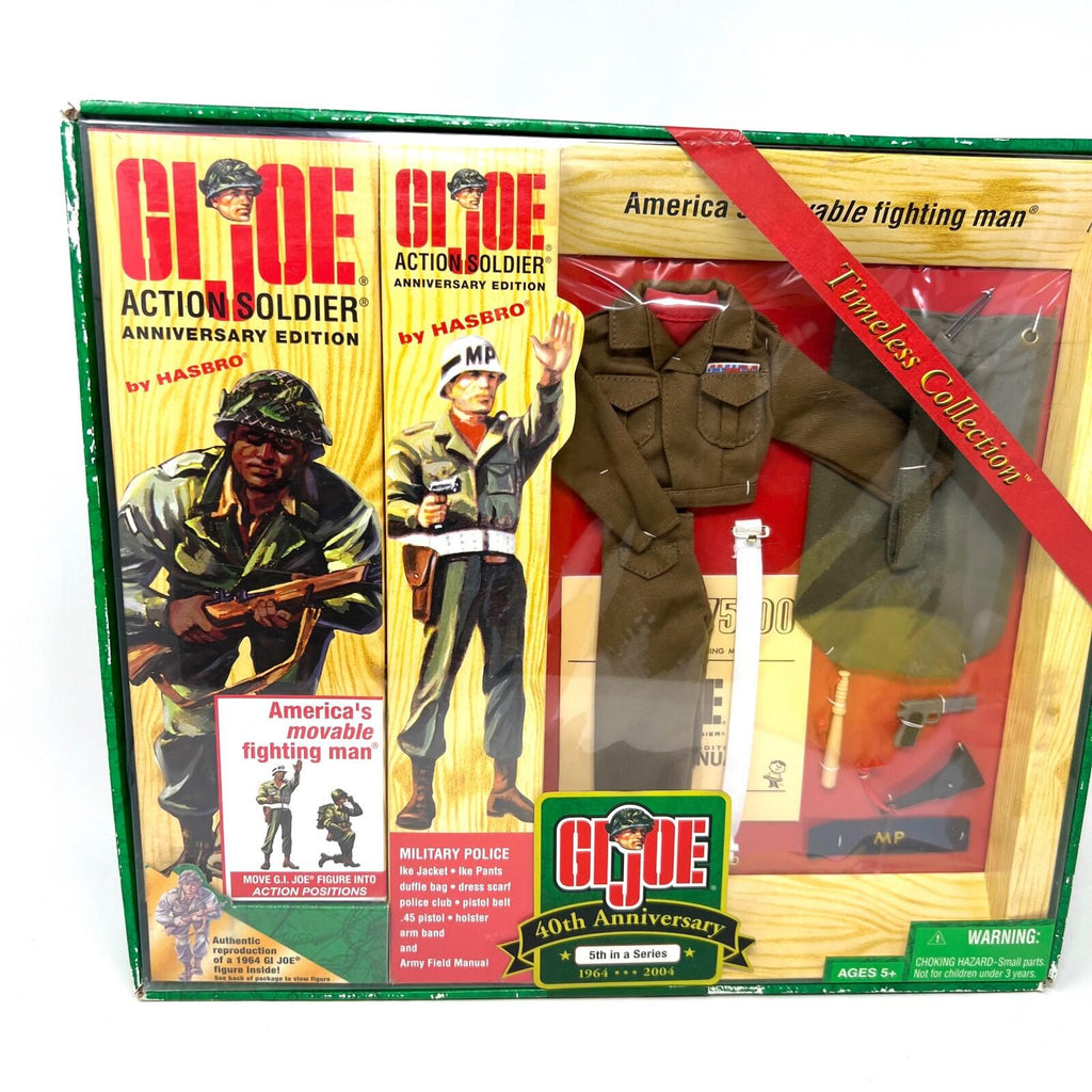 GI Joe 40th Anniversary Ed. African American Military Police 5th In Series