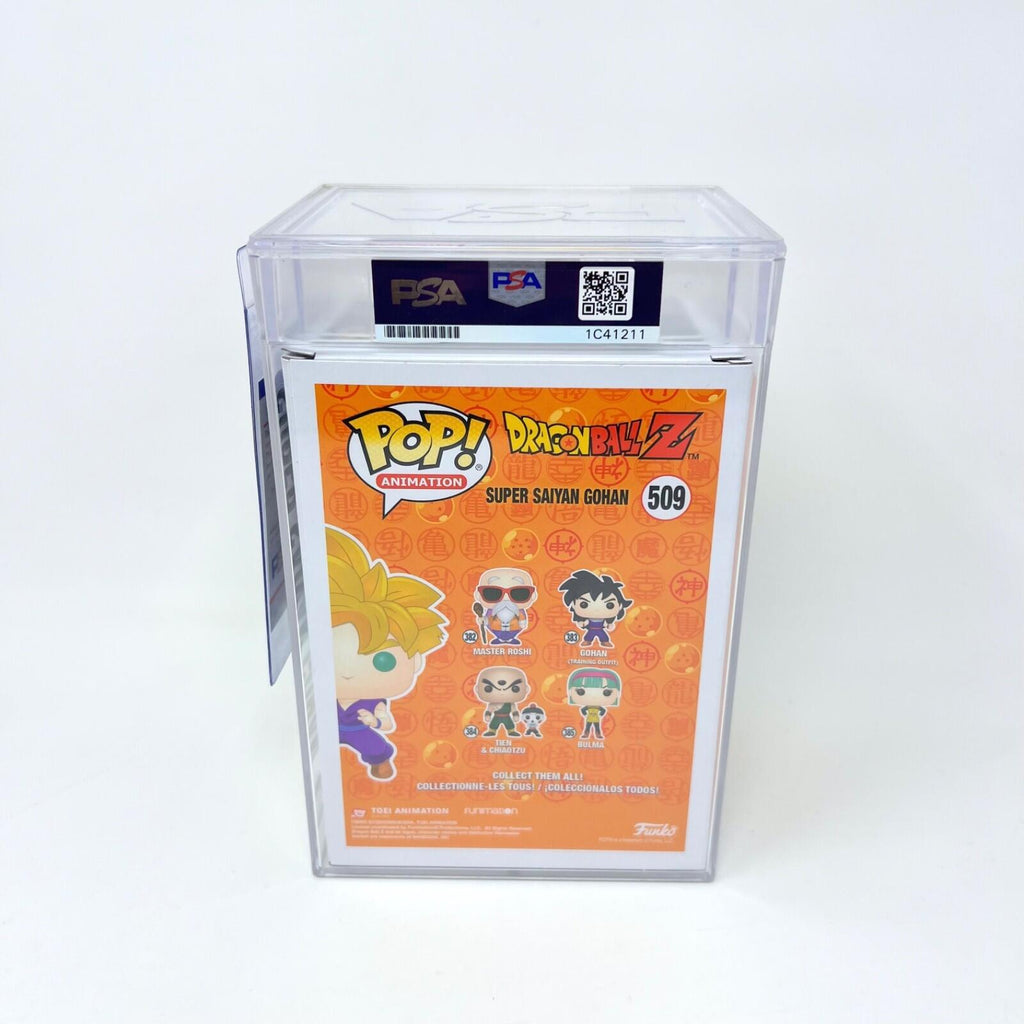 FUNKO POP! Super Saiyan Gohan #509 Colleen Clinkenbeard Signed w/ PSA COA