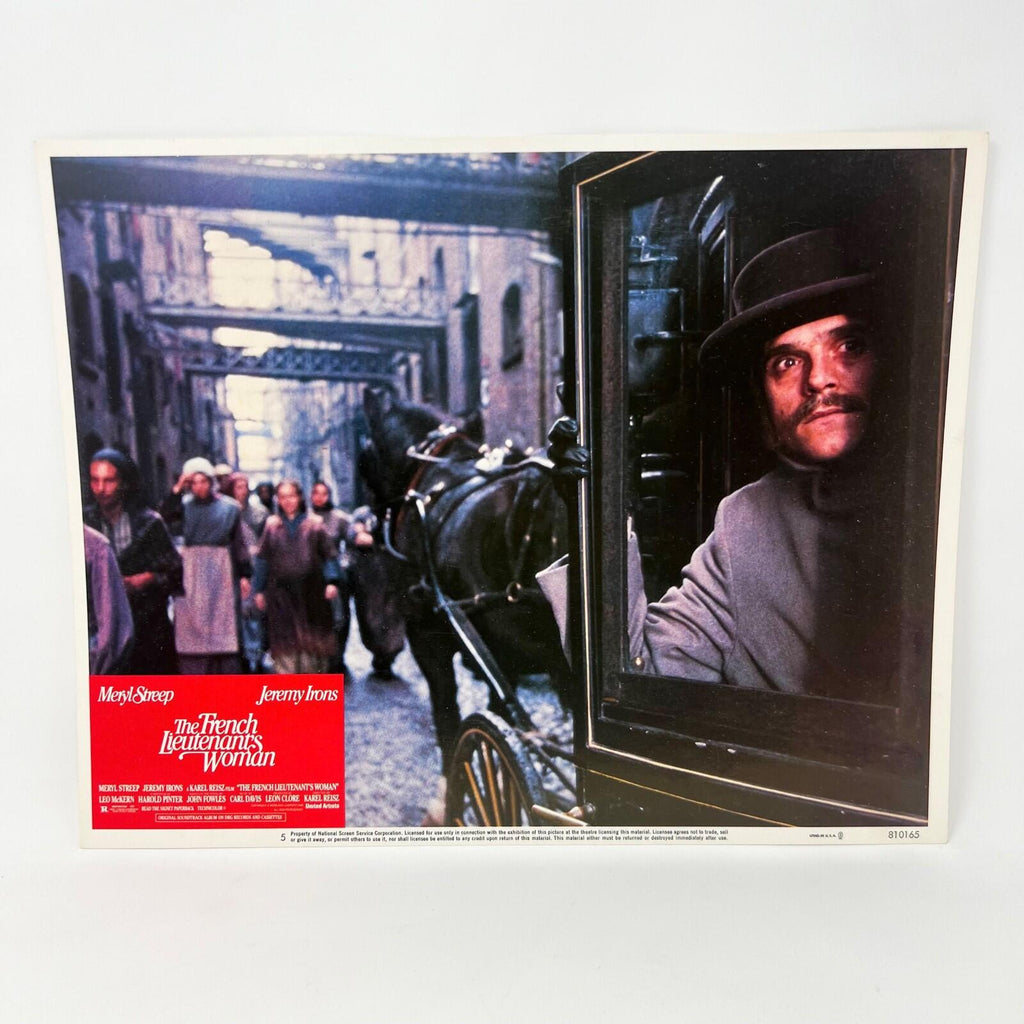 1981 The French Lietenants Woman Collectible movie Lobby Card No.6
