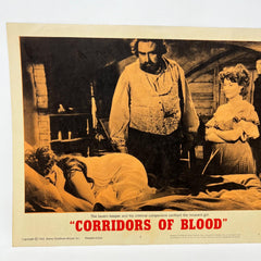 1963 Corridors Of Blood Orginal Movie Lobby Card No.3
