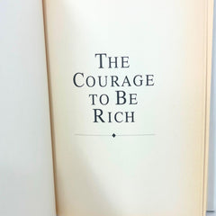 Suze Orman The Courage to be Rich hardcover