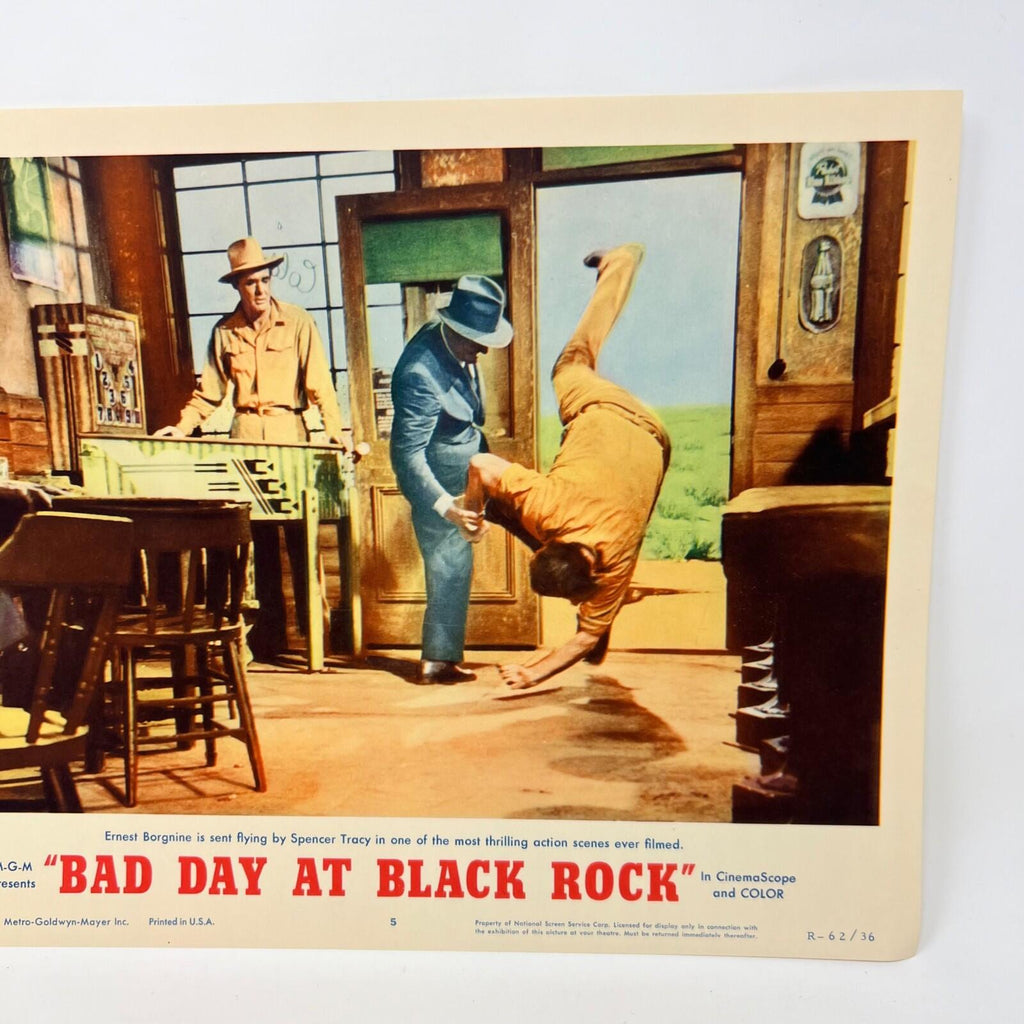 1961 Bad Day At Black Rock Lobby Card Movie Poster No.5