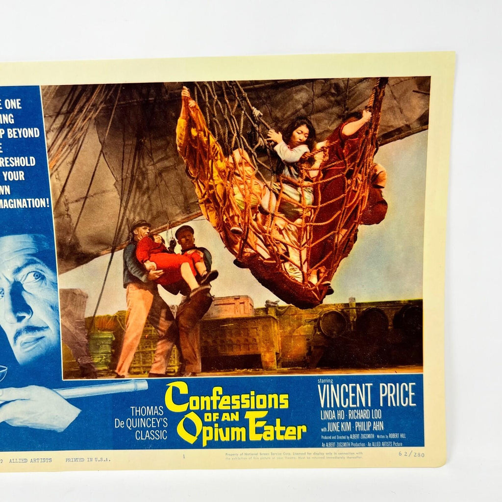 1962 Confessions of an Opium Eater Original Movie Lobby Card No.1