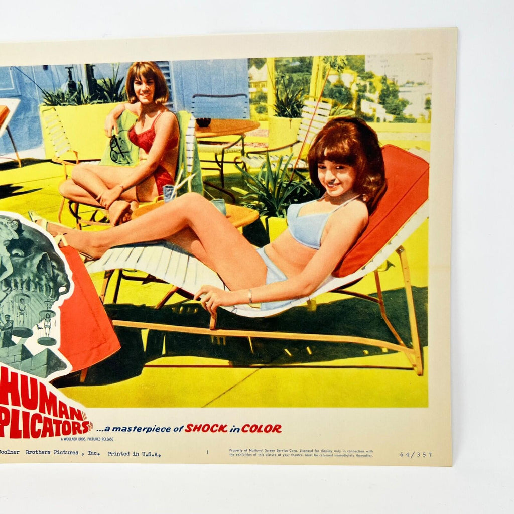 Vintage 1964 The Human Duplicators Collectible movie Lobby Card Set of 8