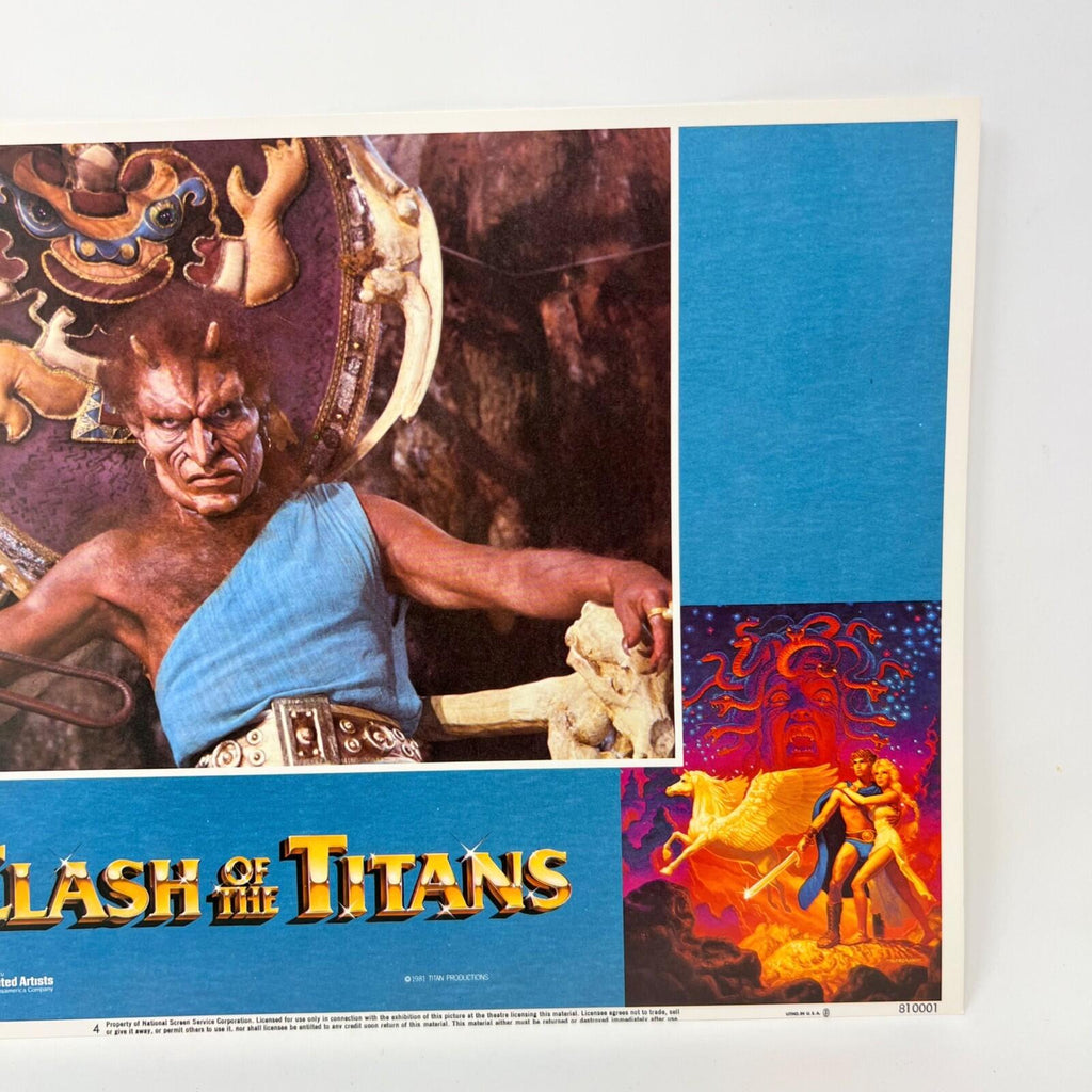 1981 Clash Of The Titans Lobby Card Movie Poster No.4