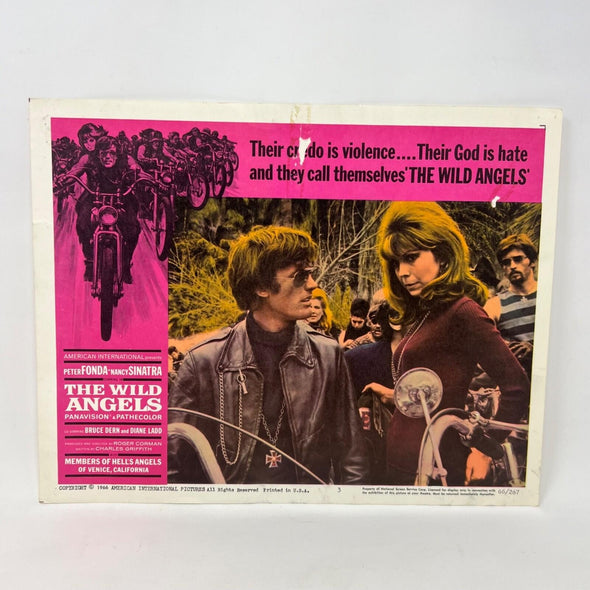 1966 The Wild Angels Movie Lobby Card No.3