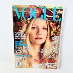 Vogue Magazine October 2005 Gwyneth Paltrow on Marriage Cover