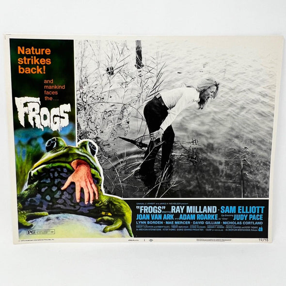 Nature Stikes Back Frogs Collectible movie Lobby Card Set of 8