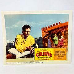1960 The 3 Worlds Of Gulliver in Superdynamation Collectible Movie Lobby Card b